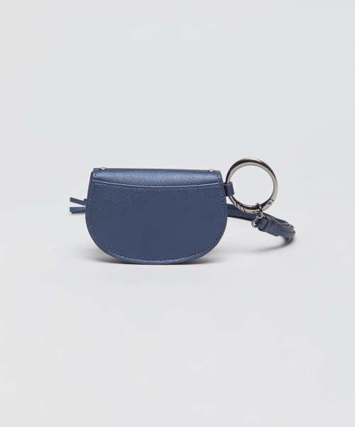 Stud tassel pouch(Navy)_OVAAX26251NAY