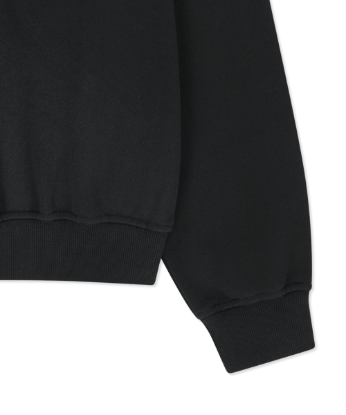 VINTAGE SPRAY LOGO SWEATSHIRT IN BLACK