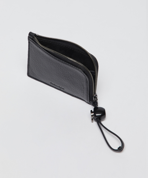 Formica zip compact wallet(Vintage black)_OVADX26252PDK