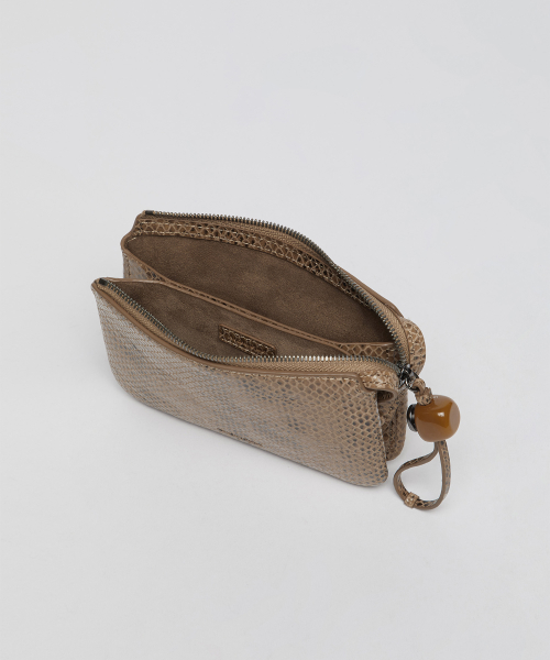 Formica pouch(Python beige)_OVADX26251PYB