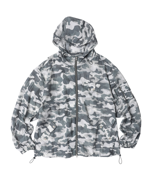 RIBSTOP SHEER WINDBREAKER CAMO