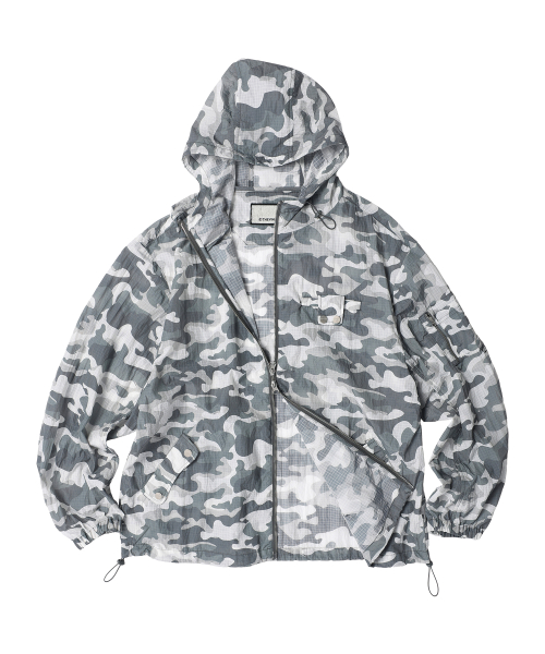 RIBSTOP SHEER WINDBREAKER CAMO