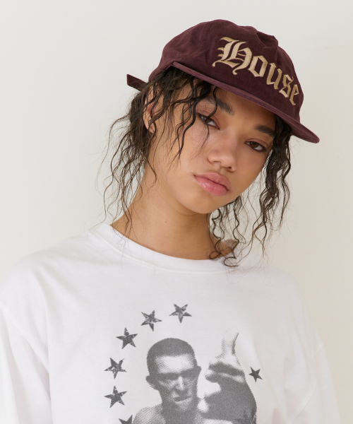 OLD HOUSE BALL CAP BURGUNDY