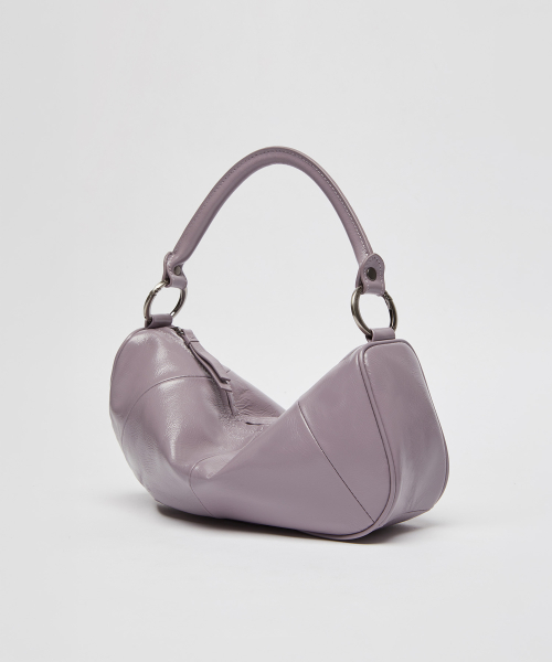 Small fling slouch Bag(Glossy lavender)_OVBSX26251GPG