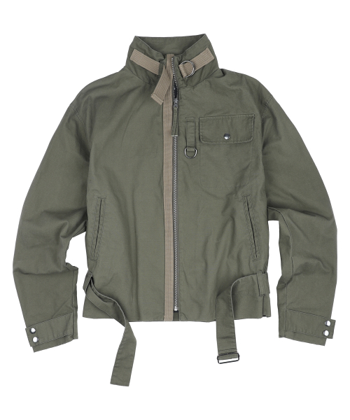 GJ115 A-2 얼터 빈티지 워시드 필드 자켓 (OLIVE)