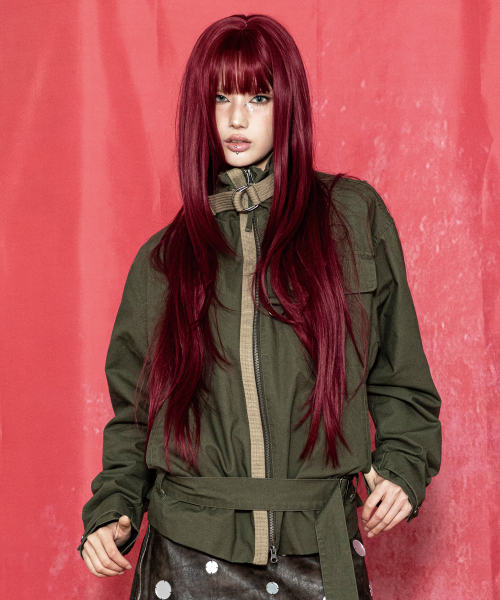 GJ115 A-2 얼터 빈티지 워시드 필드 자켓 (OLIVE)