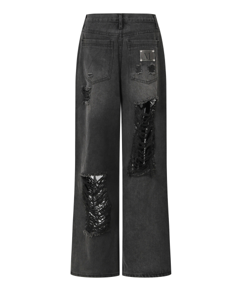 DUSTY DESTROY WASHING PANTS (2COLOR)