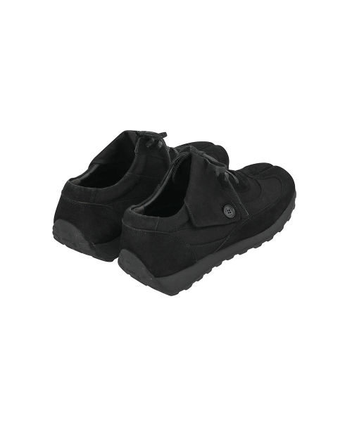 Folding tabi sneakers BLACK