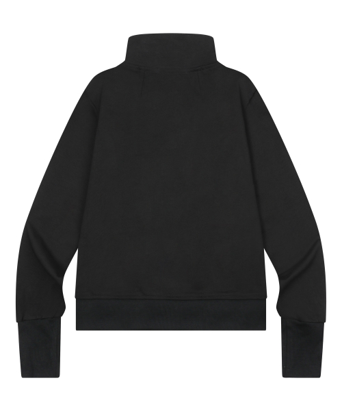 RIVET METAL EMBLEM DIAGONAL JACKET