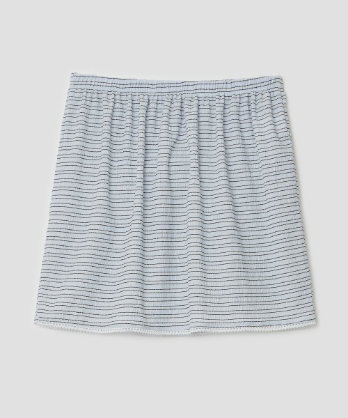 Layered Lace Skirt [Blue]