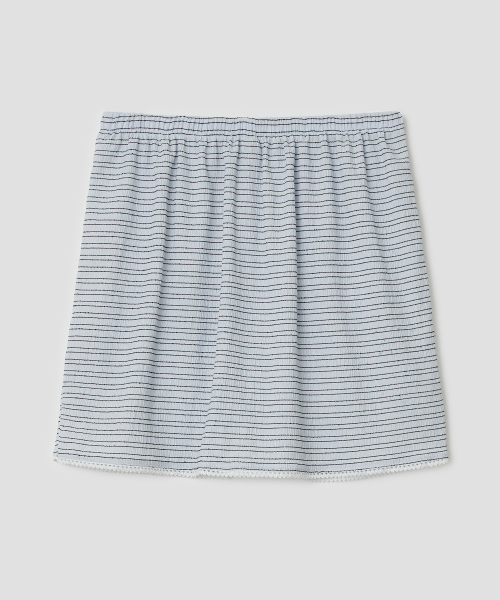 Layered Lace Skirt [Blue]