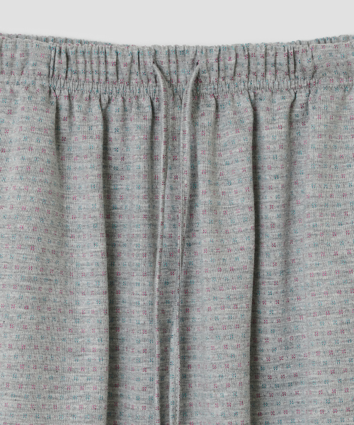 Pocket Ruched Skirt [Gray]