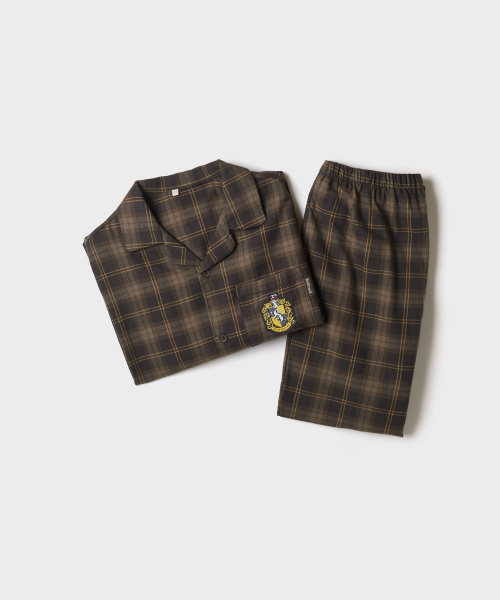 HARRY POTTER Flannel Pajamas (Yellow)_SPPPG4TU02