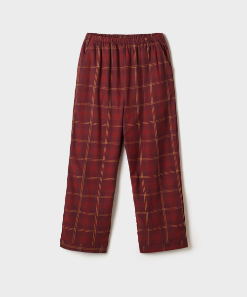 [HARRY POTTER] Flannel Pajamas (Burgundy)_SPPPG4TU02