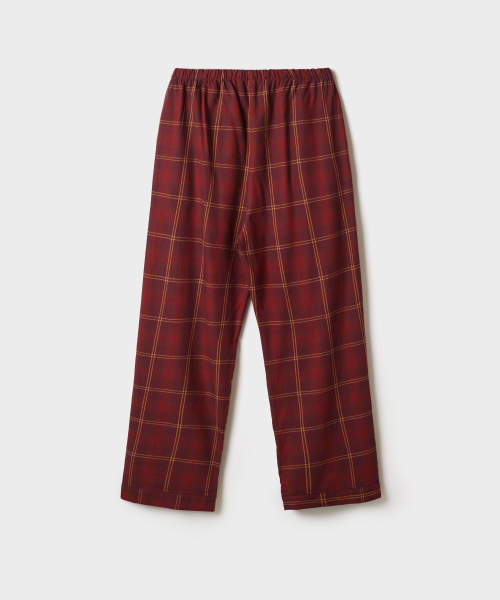 [HARRY POTTER] Flannel Pajamas (Burgundy)_SPPPG4TU02