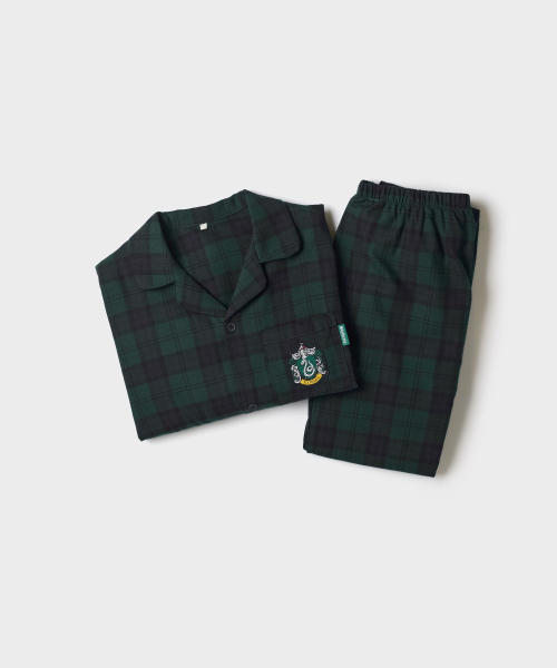 HARRY POTTER Flannel Pajamas (Green)_SPPPG4TU02