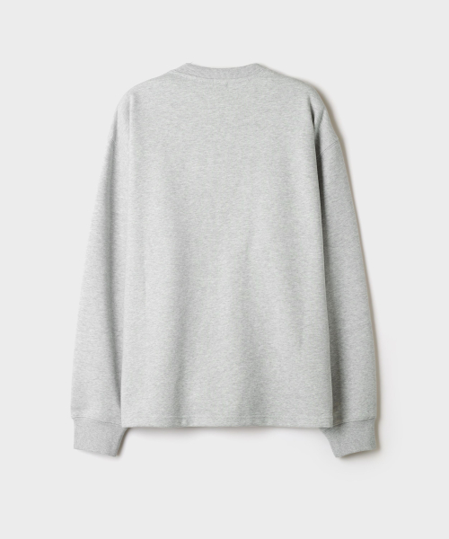 Henley Neck Sweatshirt_SPMWG49C01