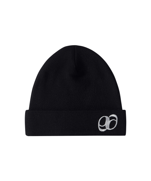 BASE LOGO BEANIE / BLACK