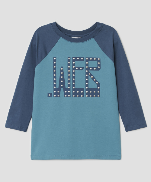 Web Hotfix Raglan Top [Blue]