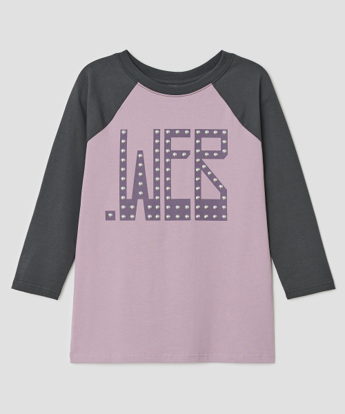 Web Hotfix Raglan Top [Purple]
