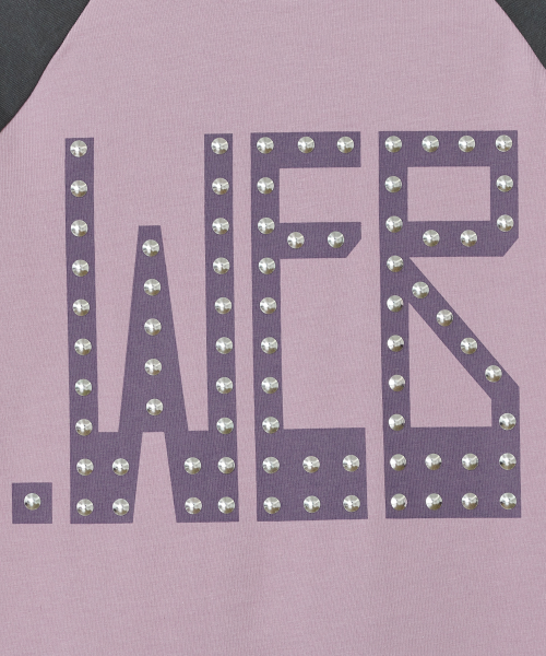 Web Hotfix Raglan Top [Purple]