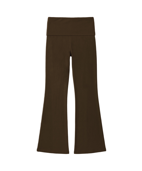 Slim Crystal Glam Pants_Brown
