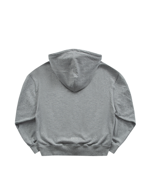 MORROW TRAINING HOOD ZIP-UP / MELANGE GRAY
