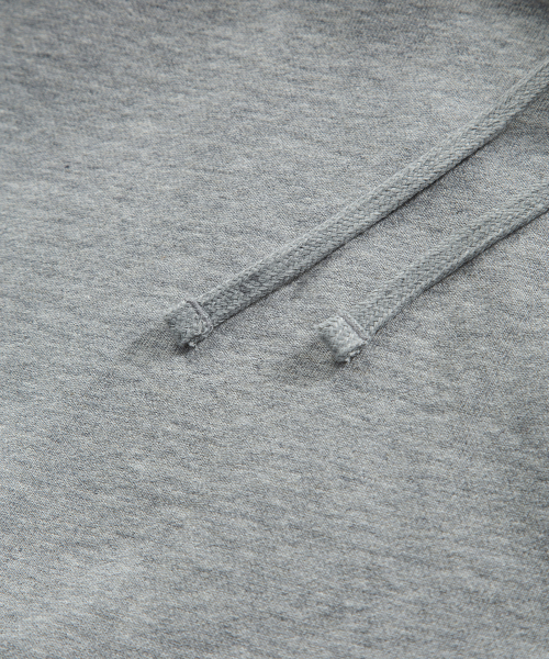 MORROW TRAINING HOOD ZIP-UP / MELANGE GRAY
