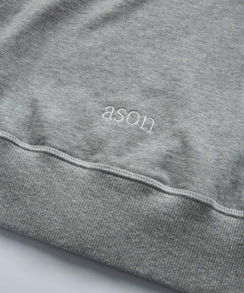 MORROW TRAINING HOOD ZIP-UP / MELANGE GRAY