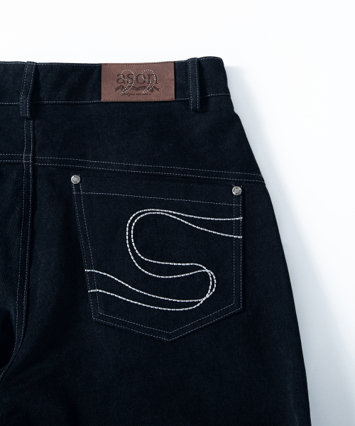 NOVA WIDE PANTS / NAVY