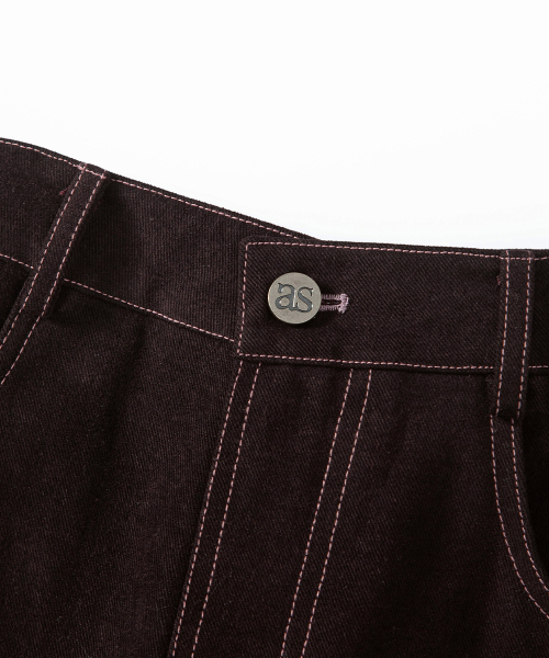 NOVA WIDE PANTS / WINE