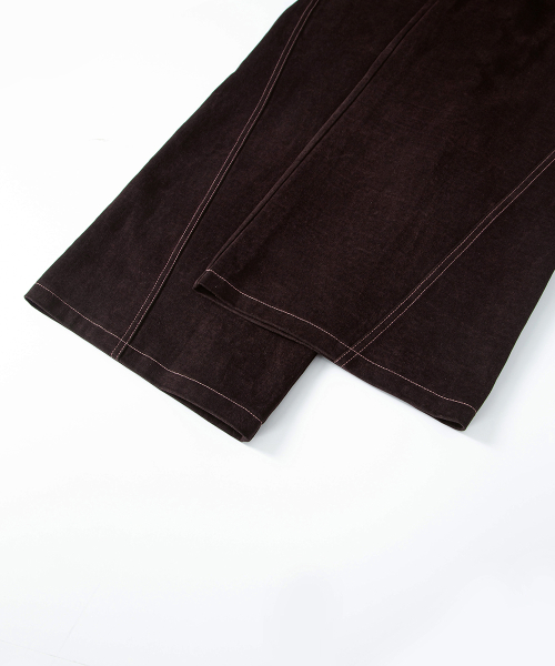 NOVA WIDE PANTS / WINE