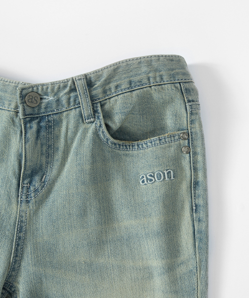 DAWN BOOTCUT DENIM PANTS / LIGHT BLUE