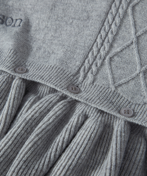 DREAM TWO WAY DRESS / GRAY