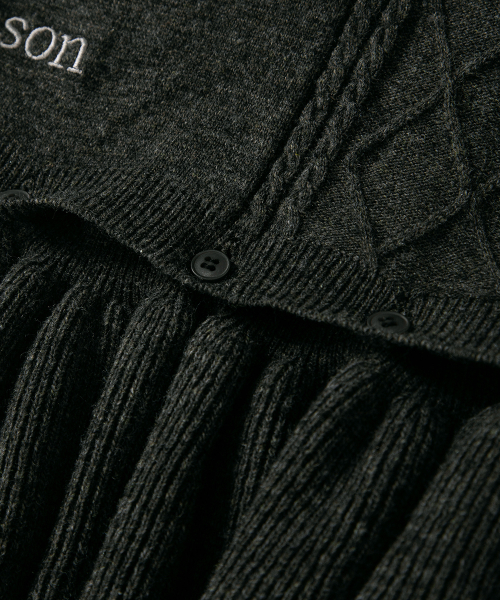 DREAM TWO WAY DRESS / CHARCOAL
