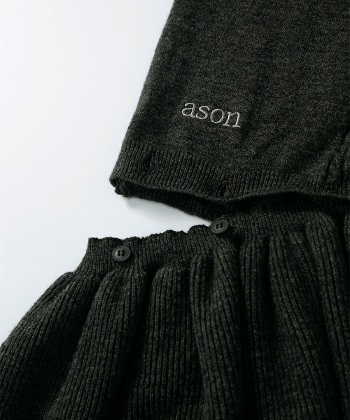 DREAM TWO WAY DRESS / CHARCOAL