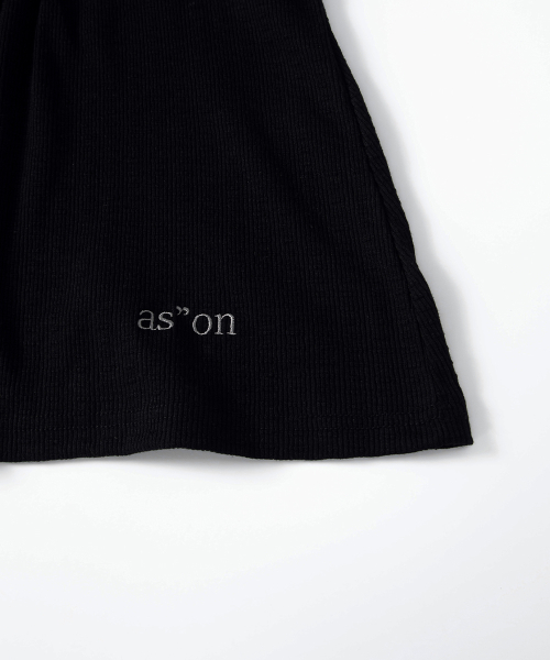 FLAIR LACE SLEEVELESS / BLACK