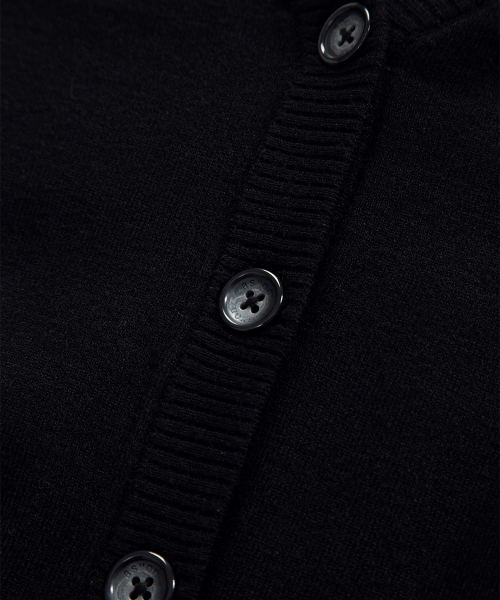 SOFTY BASIC CARDIGAN / BLACK