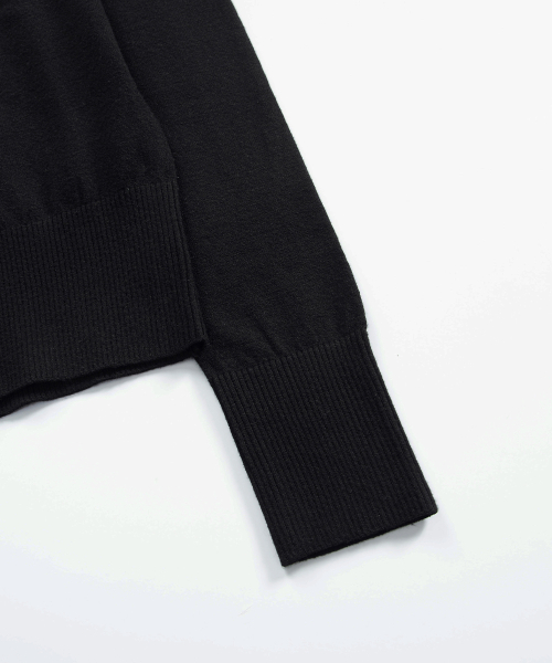 SOFTY BASIC CARDIGAN / BLACK