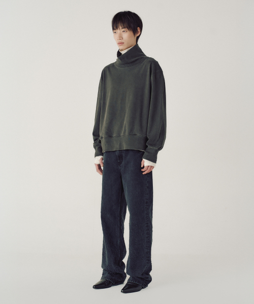 GLEAM TRACE JEANS (BLACK)