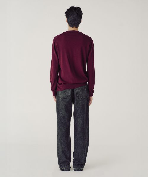 BIAS SHIFT JEANS (WASHED BLACK)