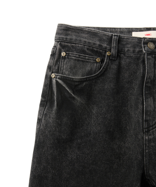 BIAS SHIFT JEANS (WASHED BLACK)
