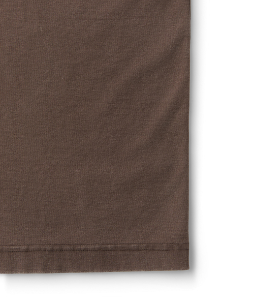 [REGULAR FIT] VEIL LONG SLEEVE (BROWN)