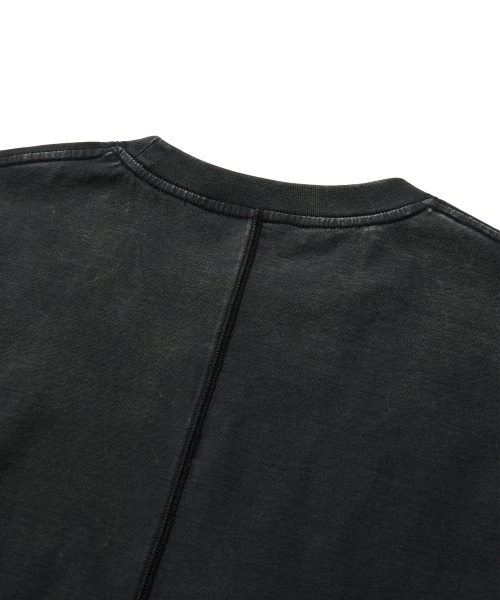 [REGULAR FIT] VEIL LONG SLEEVE (BLACK)