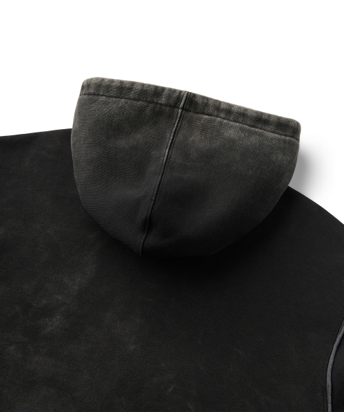 SHADE LAYER ZIP-UP HOODIE (BLACK)