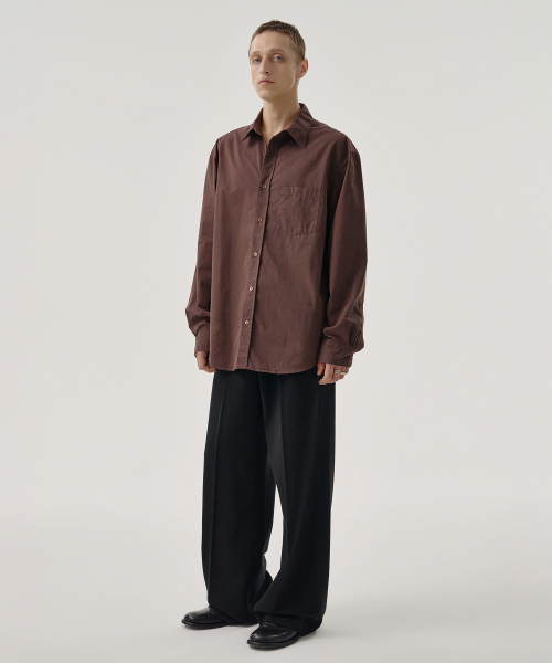 SURFACE SHIRT (BROWN)
