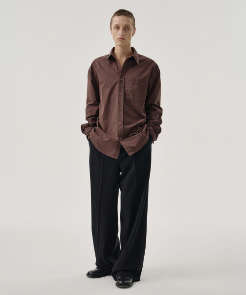 SURFACE SHIRT (BROWN)