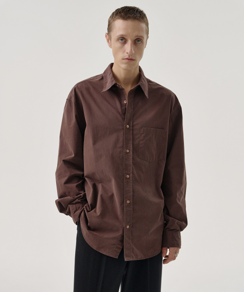 SURFACE SHIRT (BROWN)