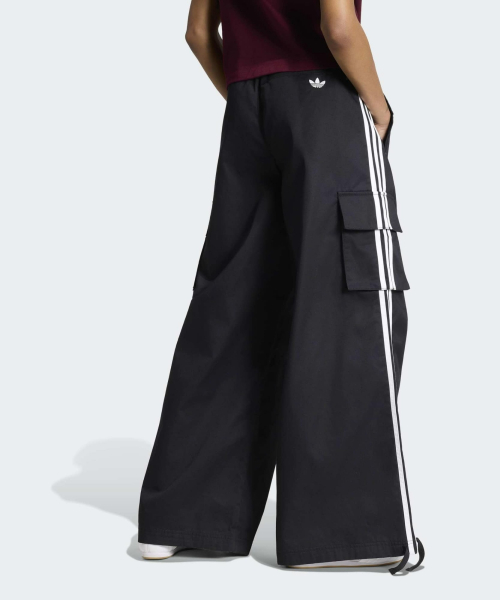 TWL CARGO PANTS BLACK/WHITE
