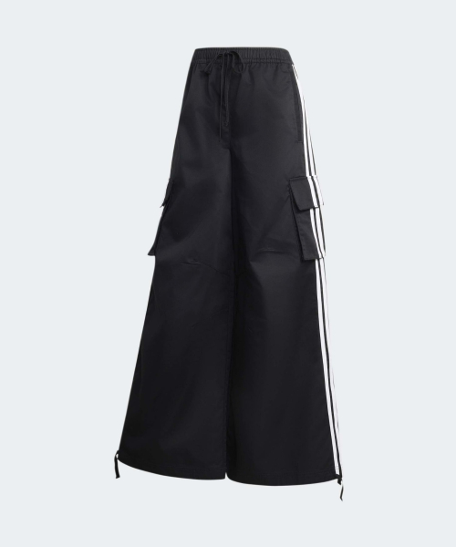 TWL CARGO PANTS BLACK/WHITE